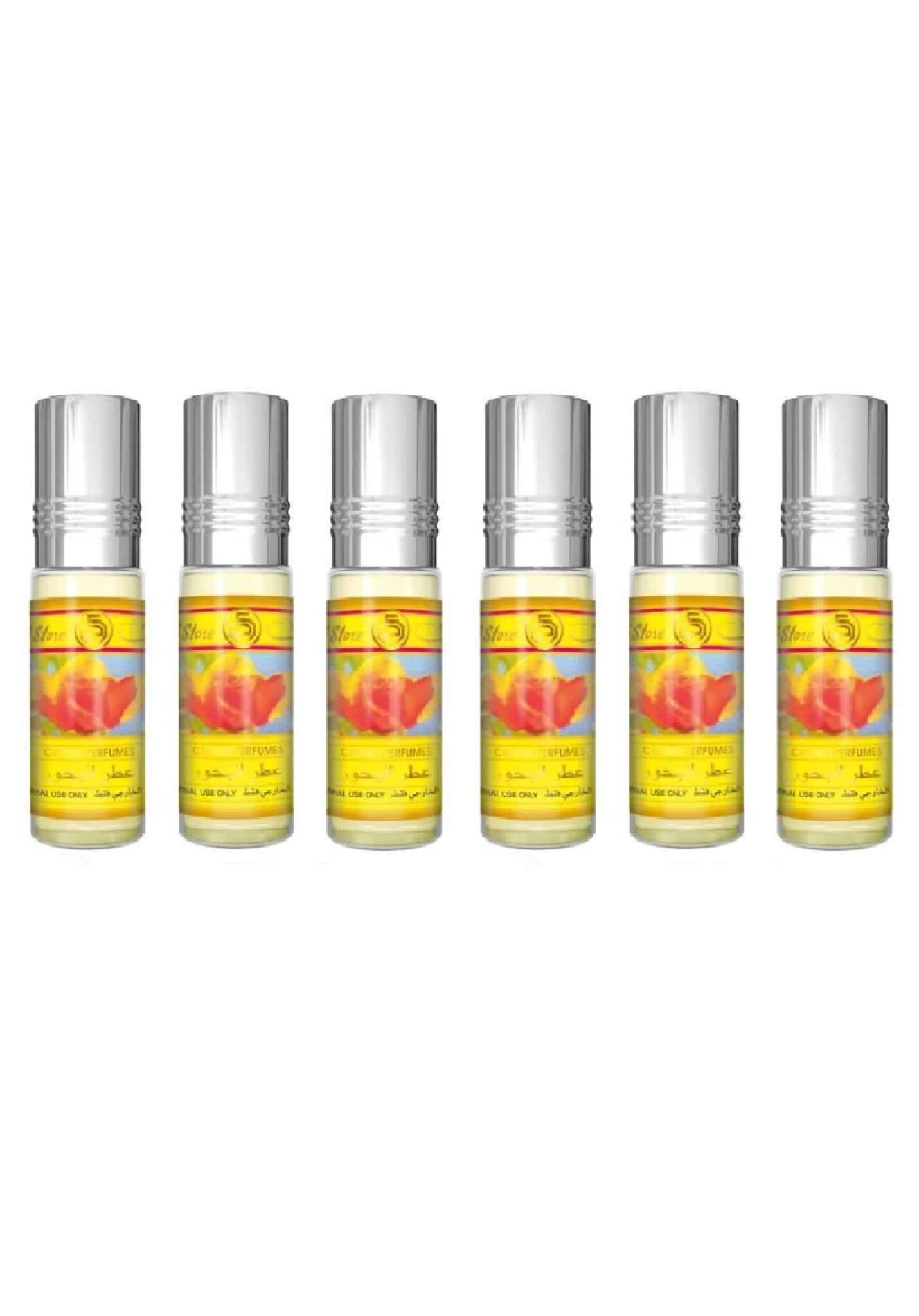 Huile Parfumée Bakhoor 6 x 6ml - Al Rehab