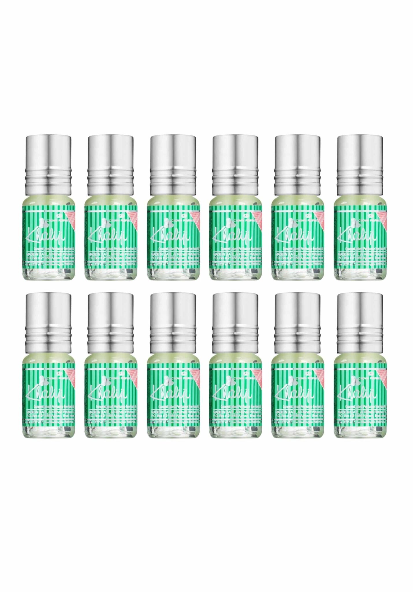 Huile Parfumée KHALIJI 12 x 3ml - Al Rehab