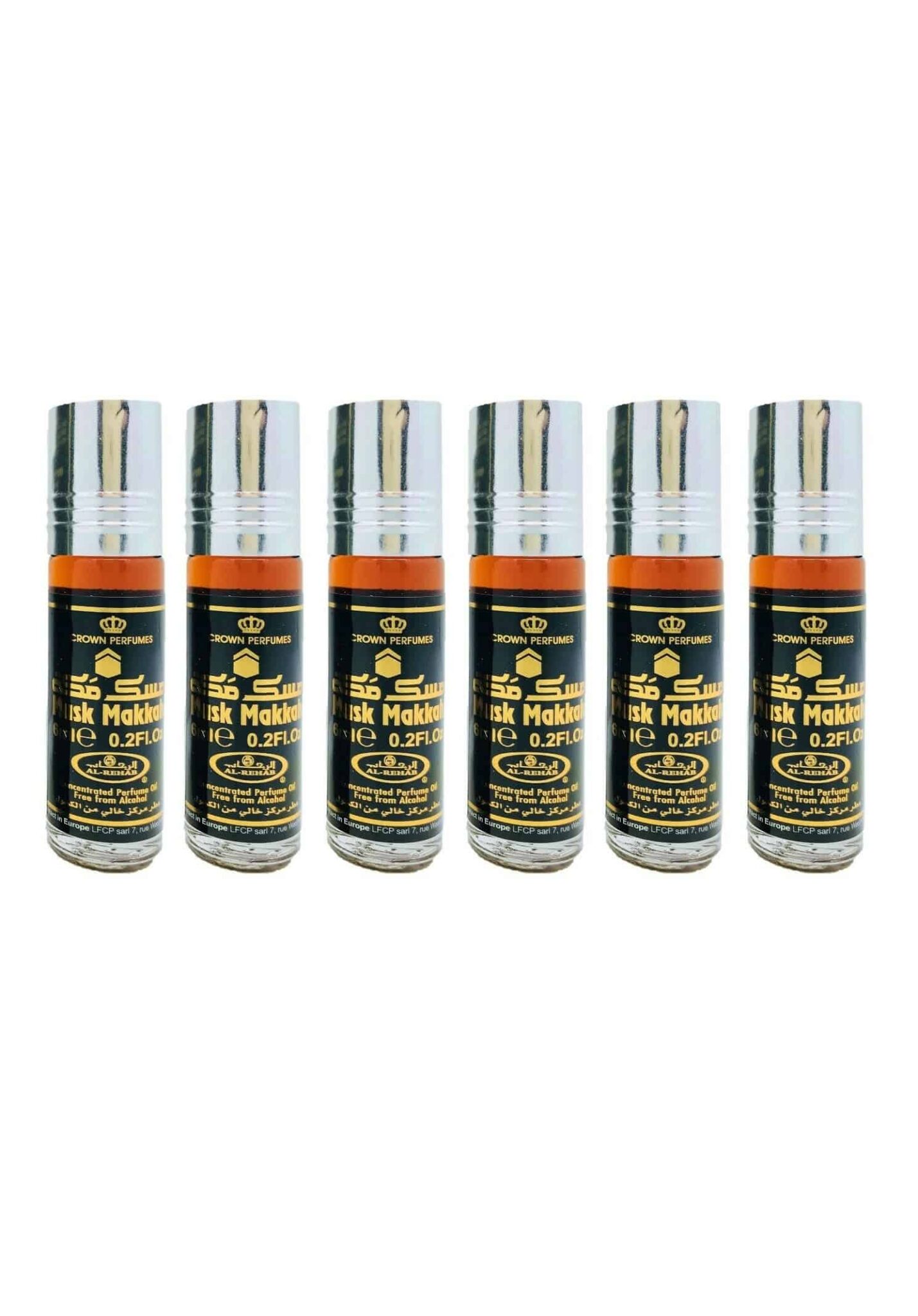 Huile Parfumée MAKKAH 6 x 6ml - Al Rehab
