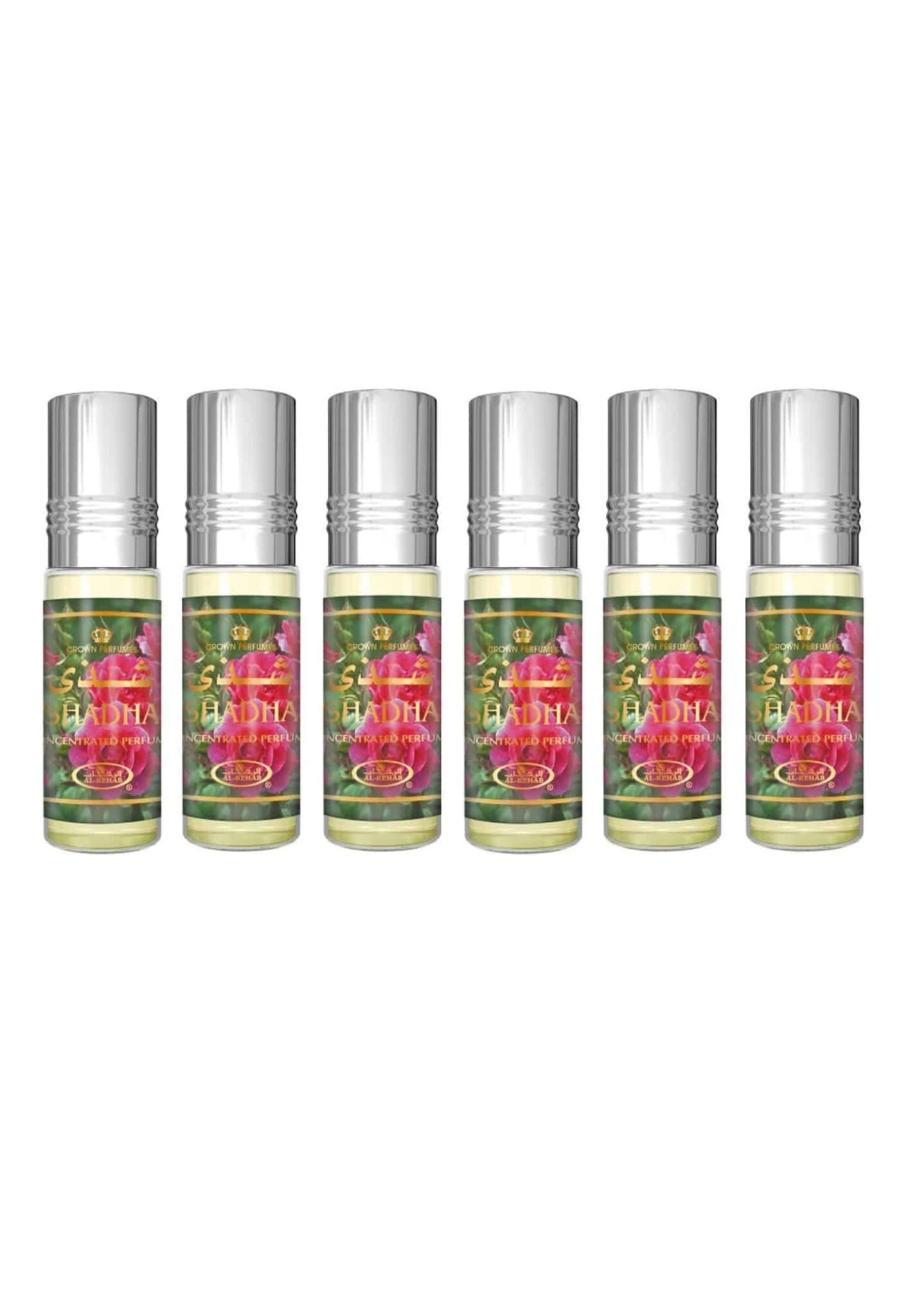 Huile Parfumée SHADHA 6 x 6ml - Al Rehab
