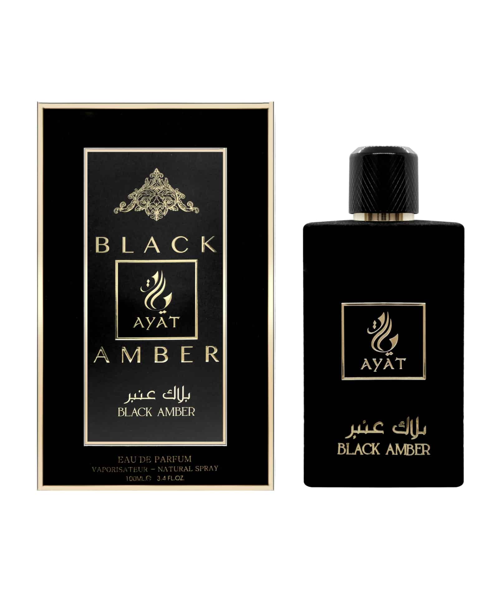 Black amber velvet perfume
