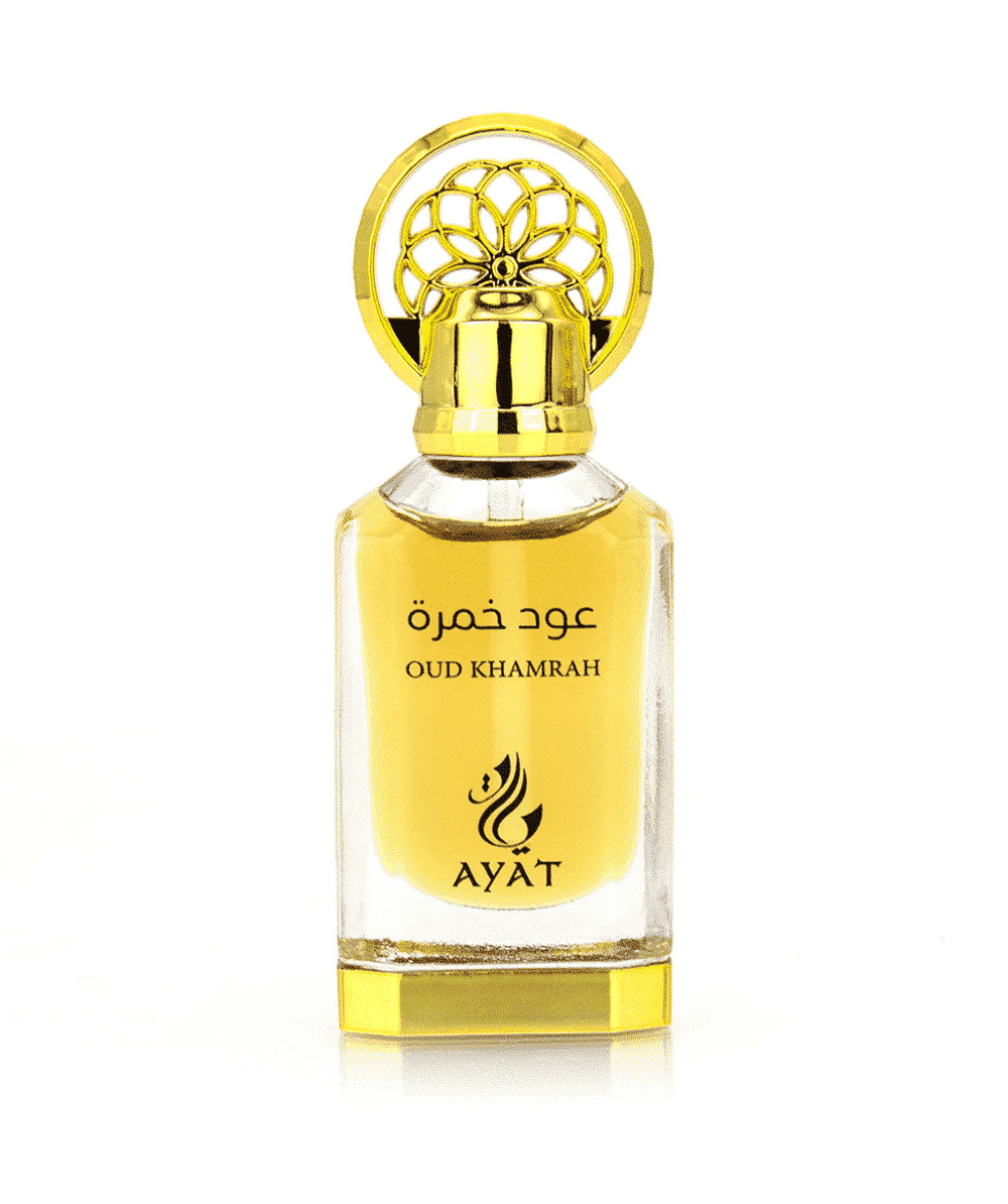 Huile Parfumée Oud Khamrah – Ayat Perfumes – 12 ml