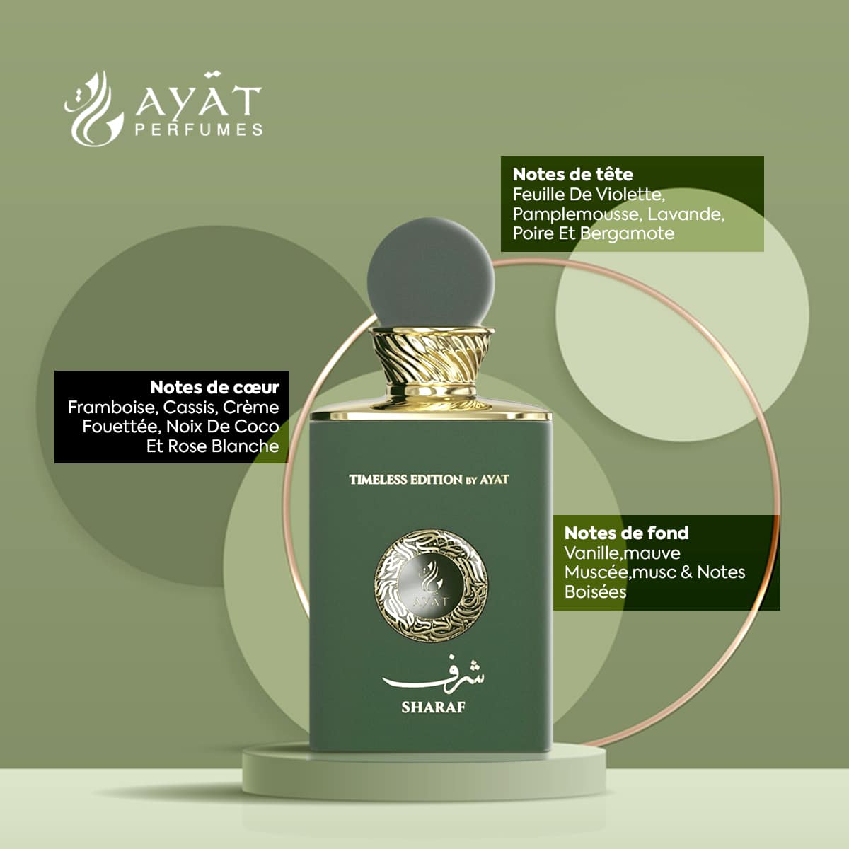 Eau de Parfum Sharaf – Ayat Perfumes
