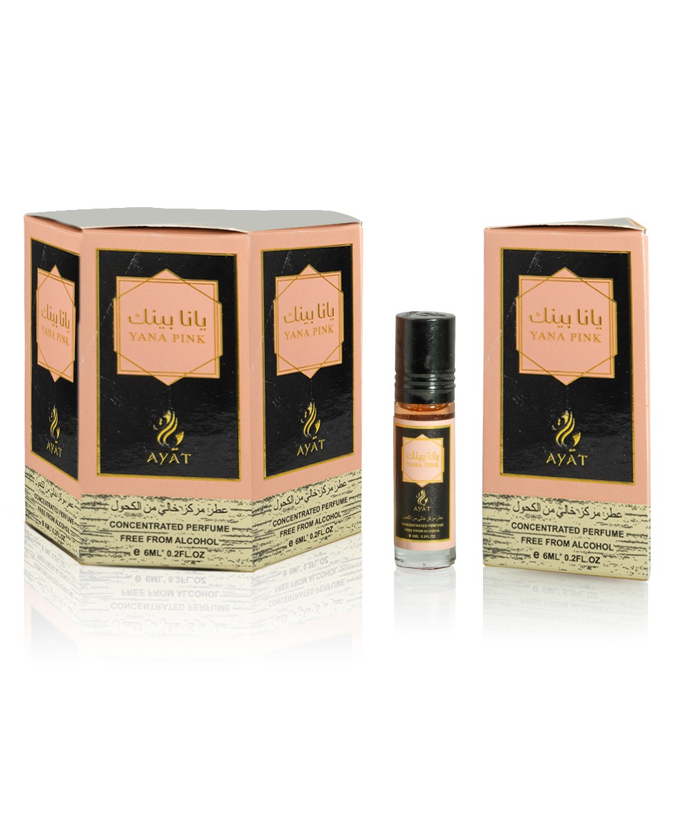 Huile Parfumée Yana Pink – Ayat Perfumes – 6 x 6ml