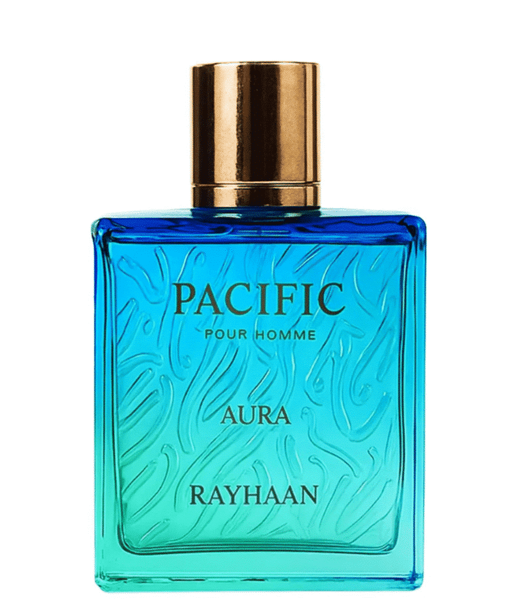 Parfum homme Pacfic Aura de chez Rayhaan