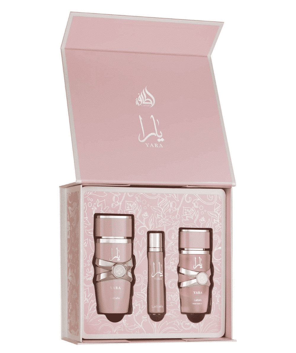 Coffret Yara de chez Lattafa - Gift Set