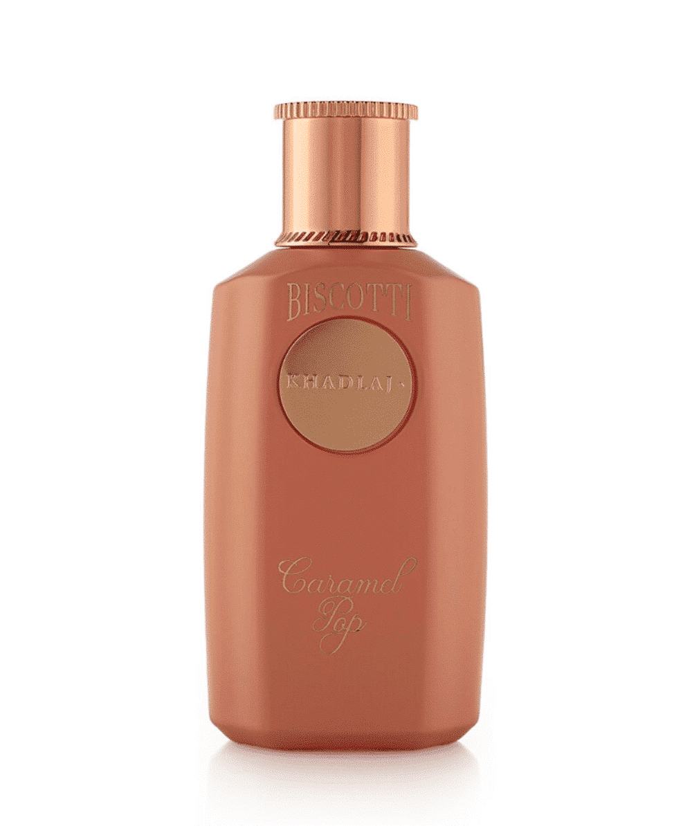 Biscotti Caramel Pop de Khadlaj Perfumes est un parfum Oriental Vanillé pour homme et femme.