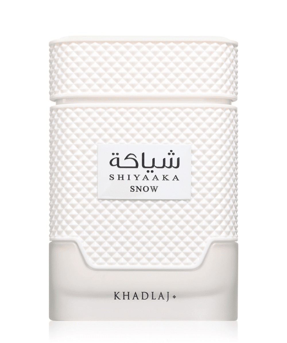 Shiyaaka Snow de Khadlaj Perfumes est un parfum Hespéridé Aromatique pour homme