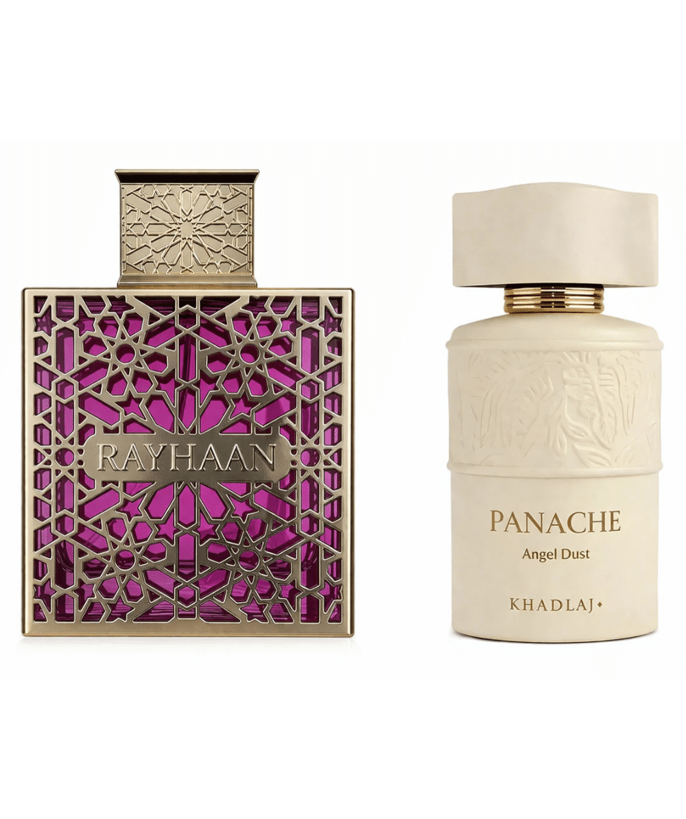 Le coffret It Girl réunit Panache Angel Dust et Kiss pour une association douce et féminine, à la fois naturelle et affirmée.