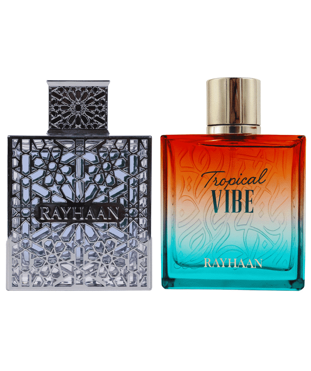 Offrez-vous une escapade sensorielle avec le coffret Rayhaan Tropical Escape 2 pièces, composé de deux fragrances envoûtantes : Aquatica Eau de Parfum et Tropical Vibe Eau de Parfum. Ensemble, elles capturent l'essence du paradis à chaque vaporisation.