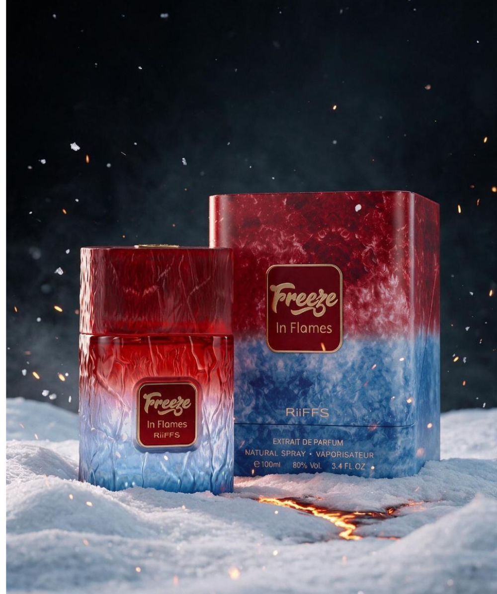 RiiFFS Freeze In Flames Extrait De Parfum Unisexe 100ml